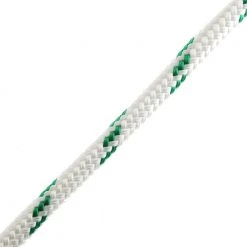 Donaghys Yachtmaster XS Cruising Braid Rope 12mm X 1m Green Fleck