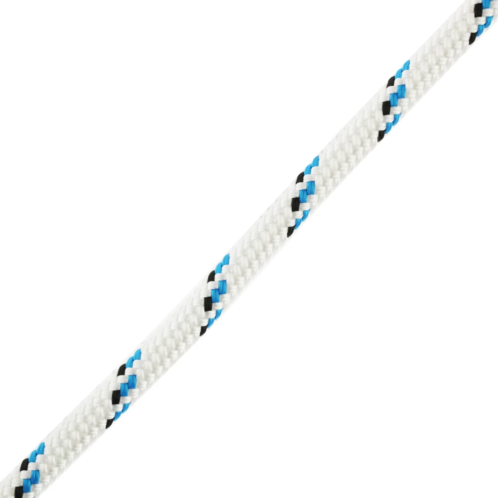 Donaghys High Performance Superbraid Yacht Braid 10mm X 1m White/Blue Fleck With Black Tracer 4 Donaghys High Performance Superbraid Yacht Braid 10mm X 1m White/Blue Fleck With Black Tracer - Image 2