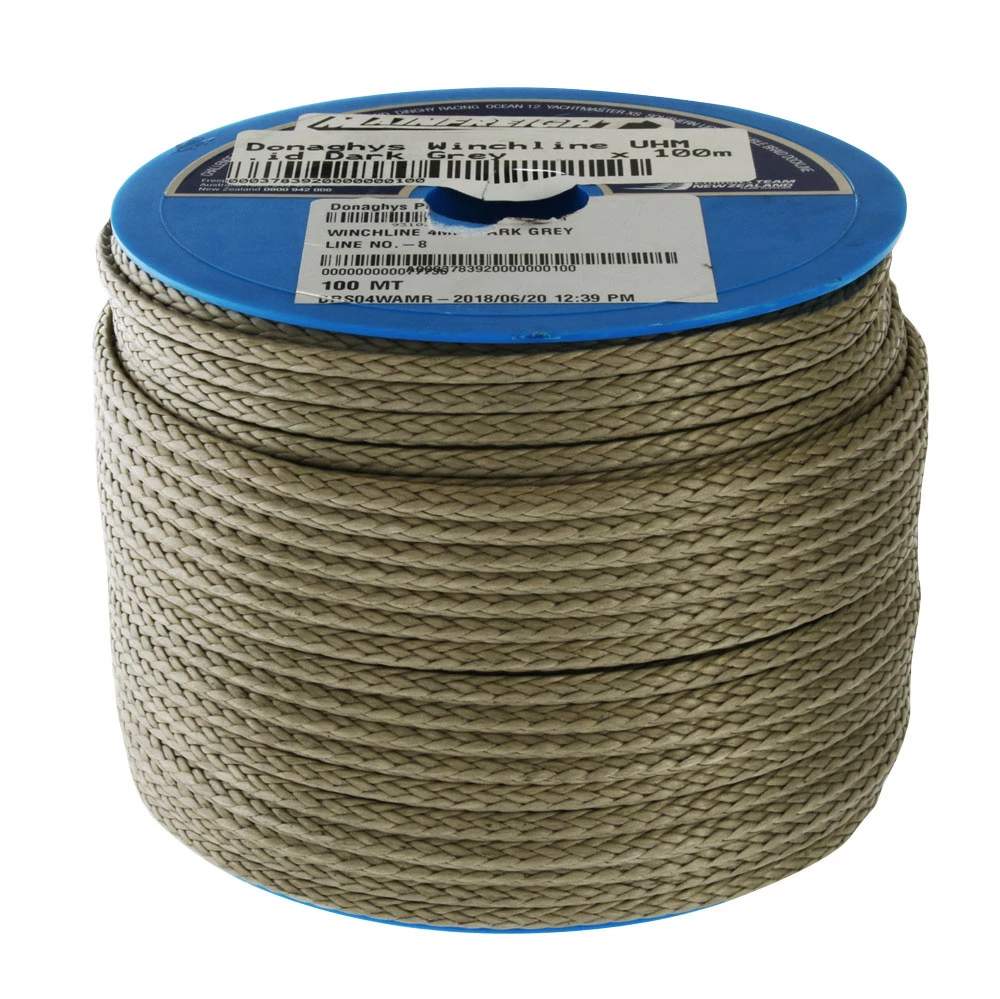 Donaghys Winchline UHM 12-Strand Braid Dark Grey 3mm X 100m 3 Donaghys Winchline UHM 12-Strand Braid Dark Grey 3mm X 100m