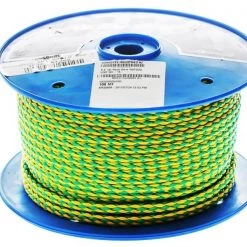 Donaghys Ski Braid 8mm Green/Yellow - Per Metre
