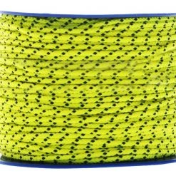 Donaghys Superspeed Yacht Braid Rope 5mm Fluoro Yellow/Black Fleck - Per Metre