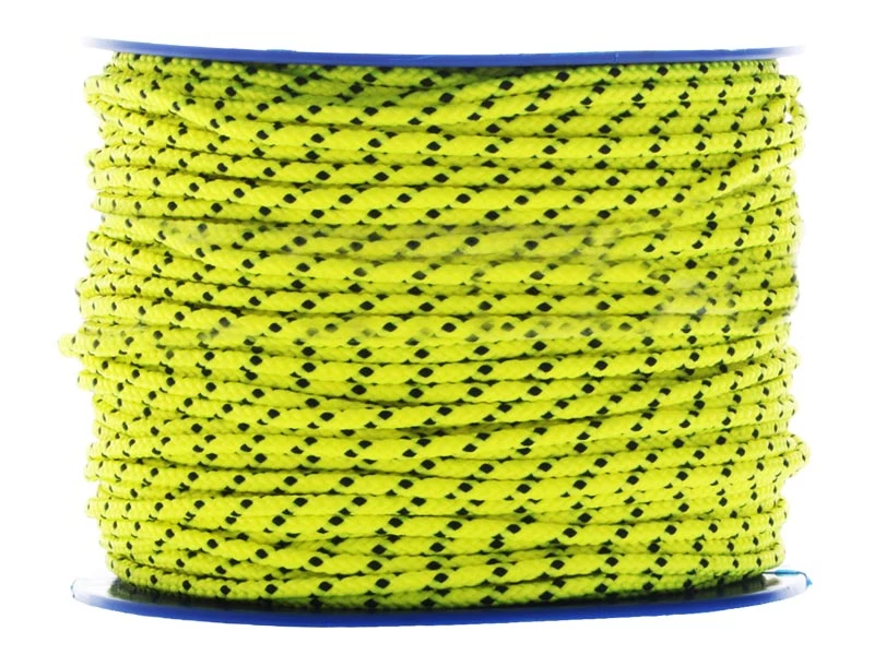 Donaghys Superspeed Yacht Braid Rope 5mm Fluoro Yellow/Black Fleck - Per Metre 3 Donaghys Superspeed Yacht Braid Rope 5mm Fluoro Yellow/Black Fleck - Per Metre
