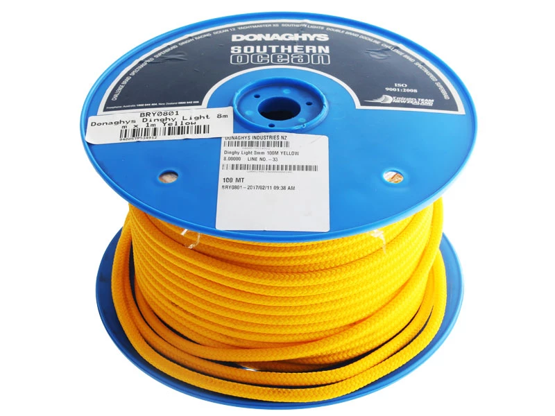 Donaghys Dinghy Light Line 8mm X 1m Yellow 3 Donaghys Dinghy Light Line 8mm X 1m Yellow