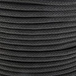 Donaghys Flexline Polyester Mooring Rope 12mm X 1m Dark Grey