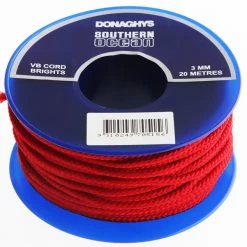 Donaghys VB Brights Braided Cord 3mm X 20m Mixed Colour