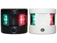 Easterner LED Bi-Colour Combination Bow Lights Black W/ Black Seal